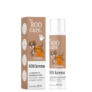SOS krema - za pomiritev razdražene pasje ali mačje kože in hitrejše celjenje (The Boo Care)